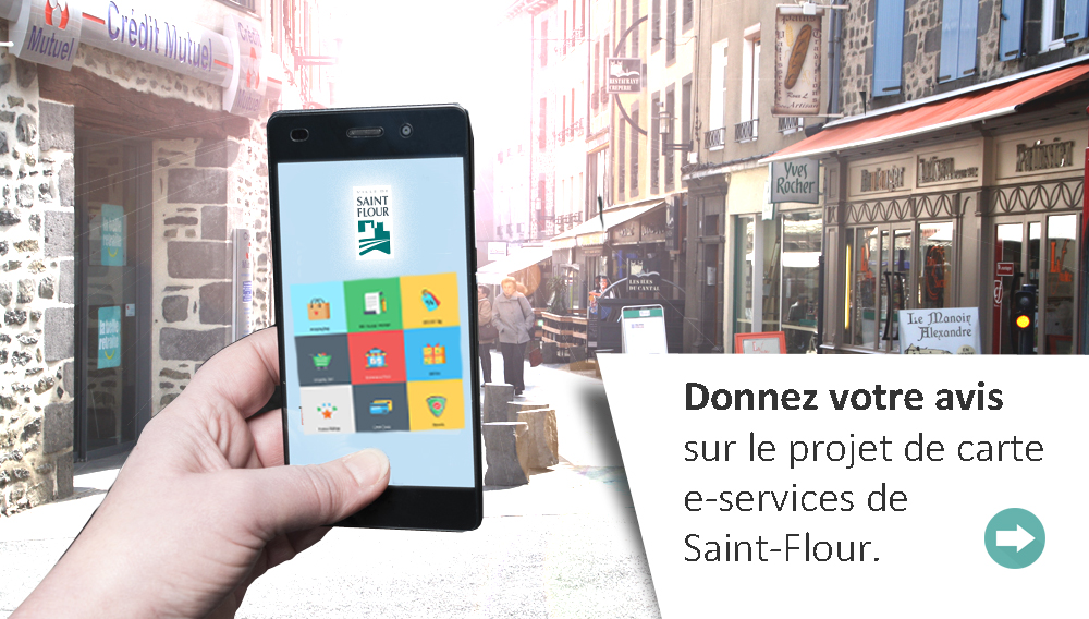 Projet de carte E-services à Saint-Flour