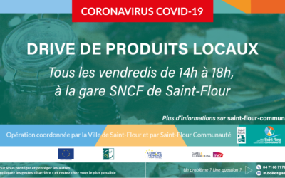Drive de produits locaux à Saint-Flour dès vendredi 3 avril 2020