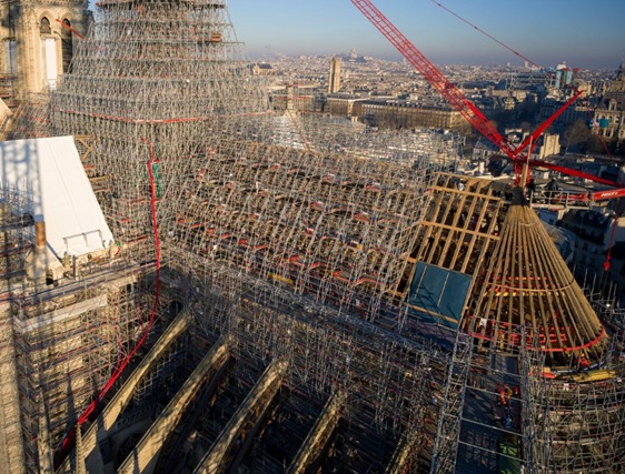L’Adapei Cantal : un maillon de la reconstruction de Notre Dame de Paris