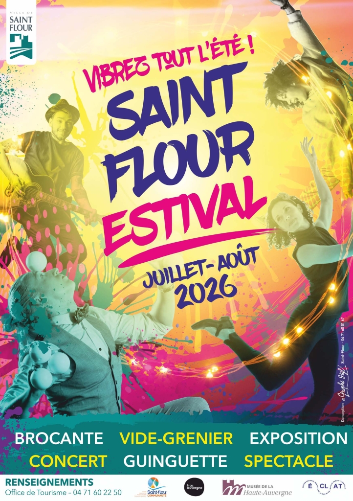 Affiche saint-flour Estival 2026